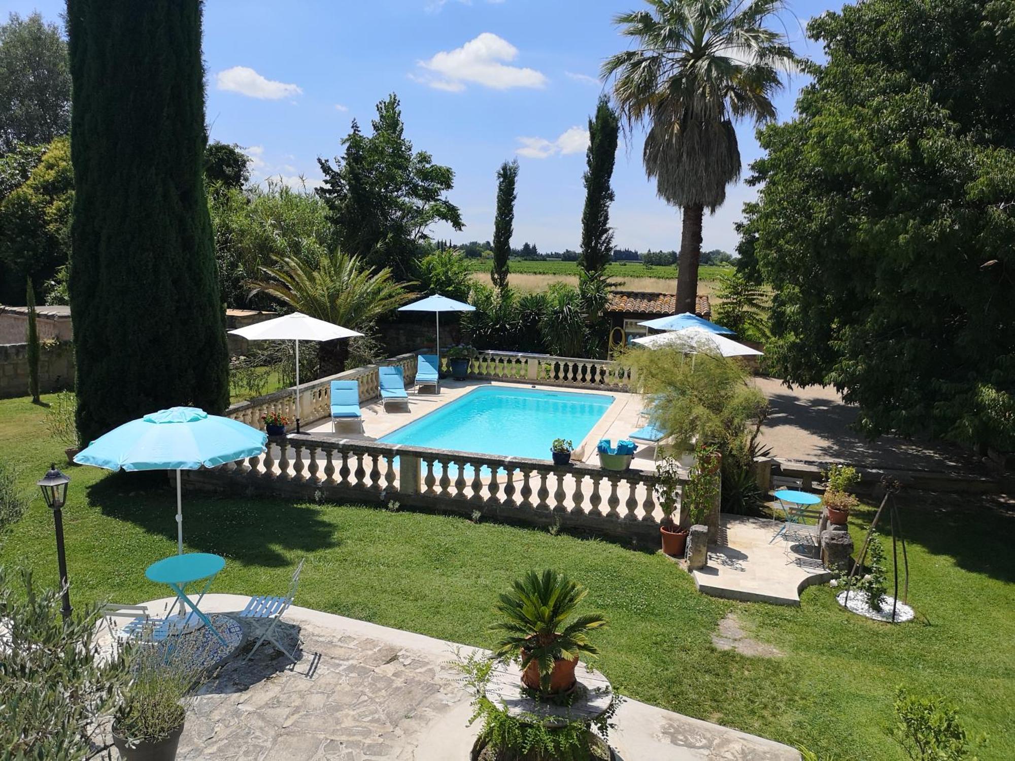 Le Mas Des Agapes Beaucaire  Dış mekan fotoğraf